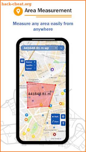 GPS Field Area Measurement – Area Measuring app screenshot