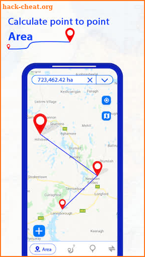 GPS Fields Area Calculator screenshot