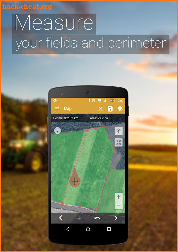 GPS Fields Area Measure screenshot