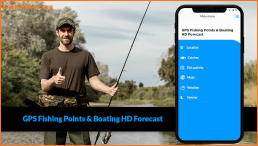 GPS Fishing Points & Boating HD Forecast screenshot