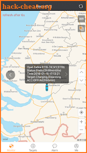 GPS iTrack screenshot