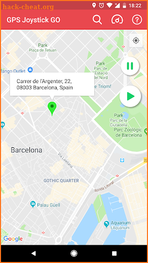 GPS Joystick GO - Fake GPS Location screenshot