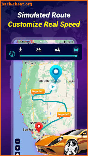 GPS Joystick: Location Spoofer screenshot