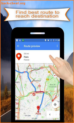 GPS Live Location and Navigation Maps screenshot