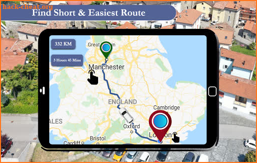 GPS Live Navigation & Route Finder Maps screenshot