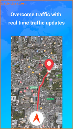 GPS Live Navigation, FreeMaps screenshot