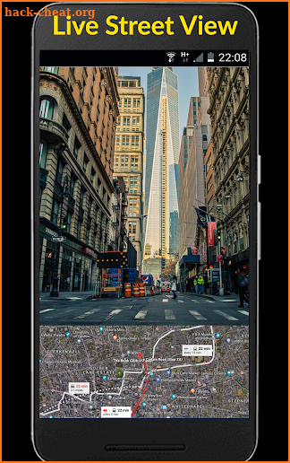 GPS Live Navigator & Satellite Maps screenshot
