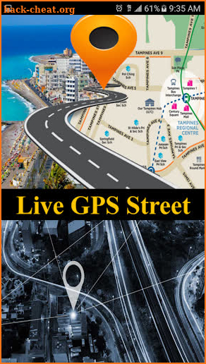 GPS live Satellite Street View & Maps Navigation screenshot