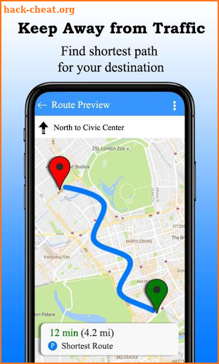 GPS Live Street View Map Navigation & Live Traffic screenshot