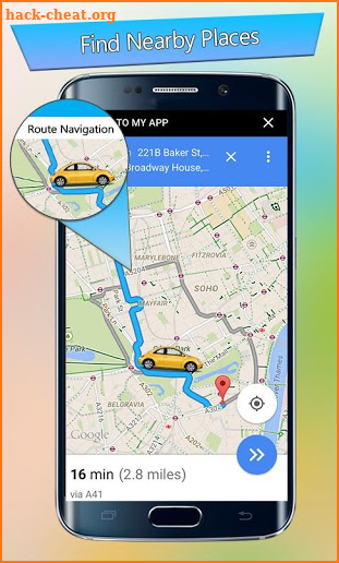 Gps Live Voice Navigation Driving Route Direction screenshot