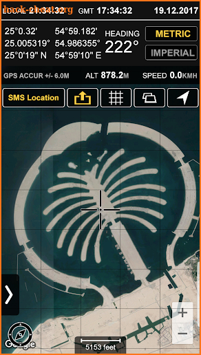 GPS Location Info, SMS Coordinates, Compass + screenshot