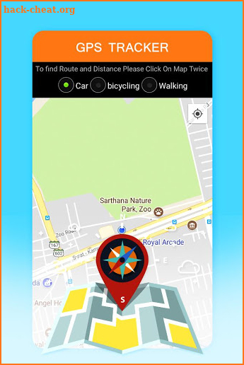 GPS Location Tracker - Route Finder, Maps screenshot