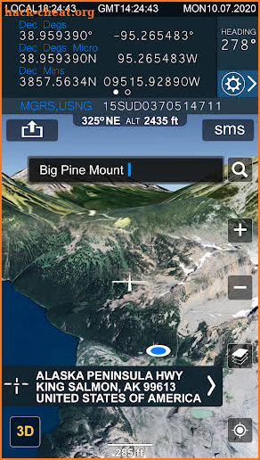 GPS Locations all Coordinates data + screenshot