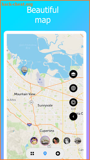 GPS locator and family tracker screenshot