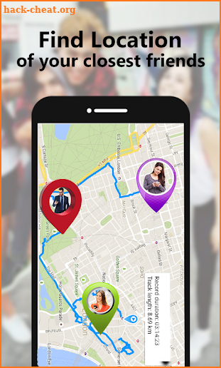 GPS Locator For Family & Friends screenshot