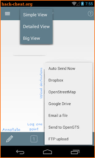 GPS Logger for Android screenshot