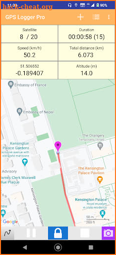 GPS Logger Pro screenshot