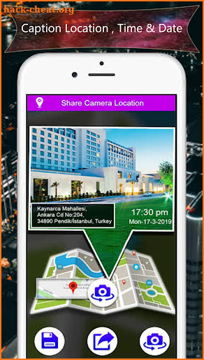 GPS Map Camera with Photo Location screenshot