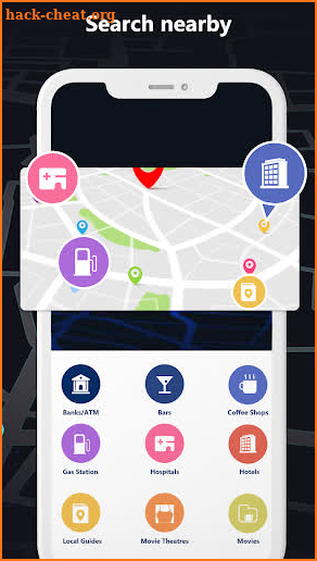 GPS Map Driving Directions screenshot