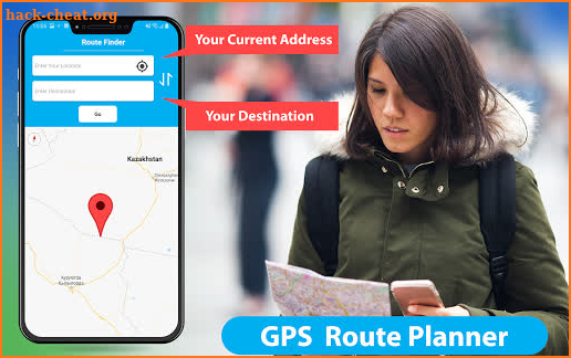 GPS Map Location Finder & Area Calculator App screenshot