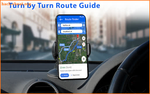 GPS Map Location Navigation App screenshot