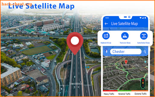 GPS Map Location Navigation App screenshot