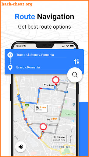 GPS, Mapquest & GPS Navigation screenshot