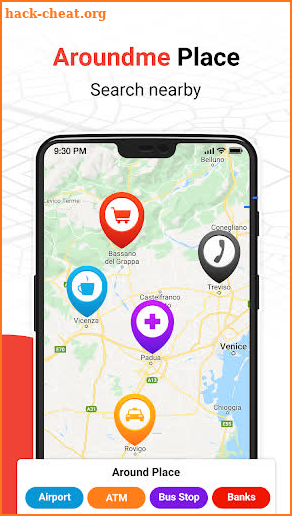 GPS, Mapquest & GPS Navigation screenshot