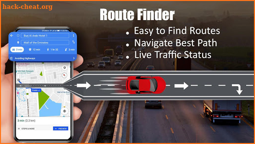 GPS Maps, Directions 2019 - GPS Driving Navigation screenshot