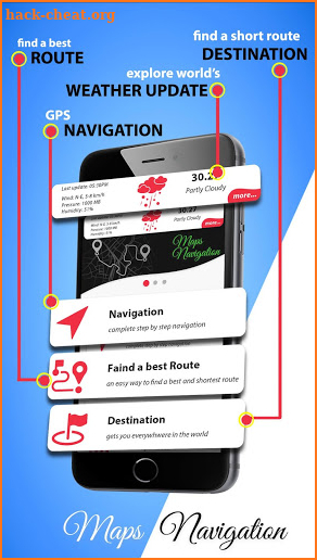 GPS Maps Directions & GPS Navigation Maps screenshot