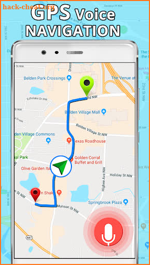 GPS, Maps, Directions & Navigation: Route Planner screenshot