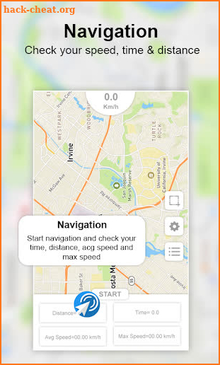 GPS, Maps, GPS Navigation, voice navigation screenshot