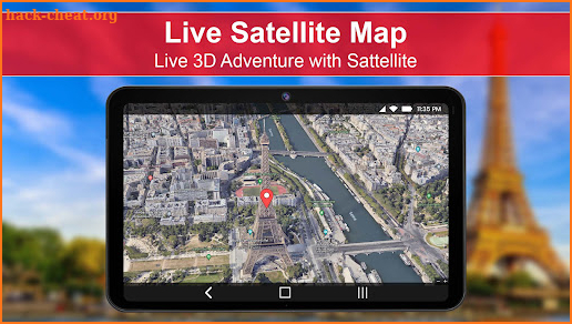 GPS Maps : Live Earth Map HD screenshot
