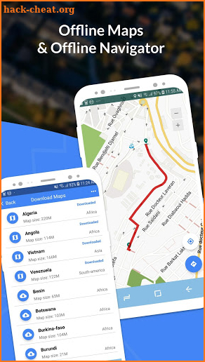 GPS, Maps, Navigate, Traffic & Area Calculating screenshot