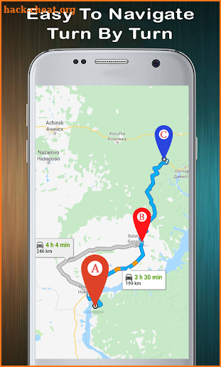 GPS Maps Navigation - Route Finder & Direction App screenshot