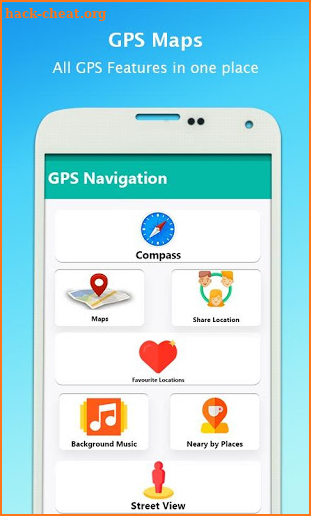 GPS Maps Route Finder & Location Tracker screenshot