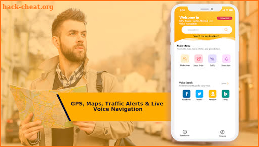 GPS, Maps, Traffic Alerts & Live Voice Navigation screenshot