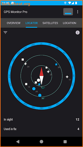 GPS Monitor Pro: GNSS data screenshot