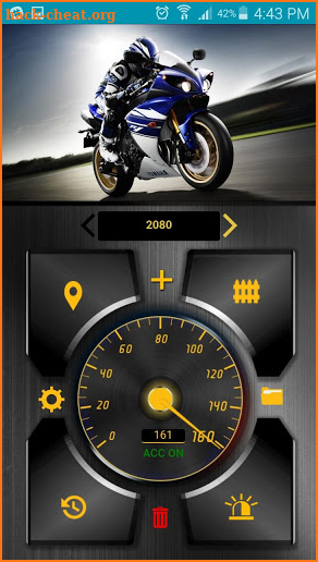 GPS Moto screenshot