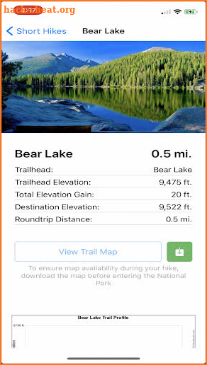 GPS My Hike screenshot