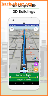 GPS Navigation, 3D & HD Maps Live Roads screenshot