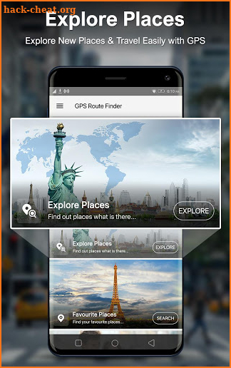 GPS Navigation & Maps Directions - Route Finder screenshot