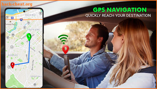 GPS Navigation & Maps Route screenshot