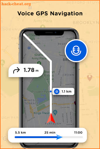 GPS Navigation & Route Finder screenshot