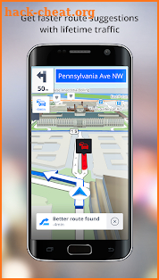GPS Navigation - Drive with Voice, Maps & Traffic screenshot