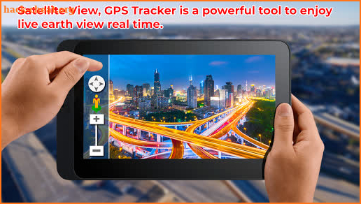 GPS Navigation Earth Map & GPS Direction Tracking screenshot