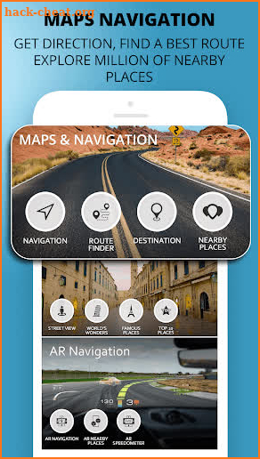 GPS Navigation Earth Map, Street View Directions screenshot
