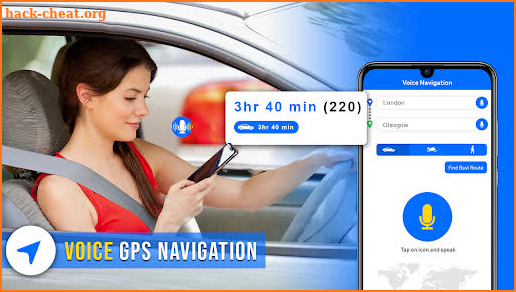 GPS Navigation Free - Map Locator & Route Finder screenshot
