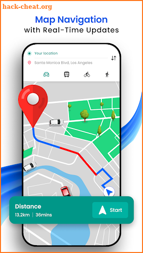 GPS Navigation Live Earth Maps screenshot