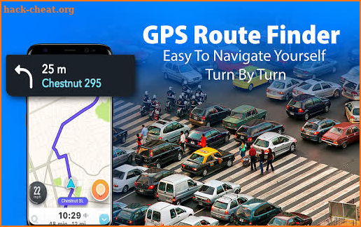 GPS Navigation: Live Map Alarm & Find Car Parking screenshot